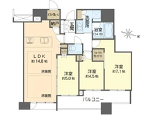 【大阪府/大阪市北区本庄西】シティタワー梅田東 間取り図