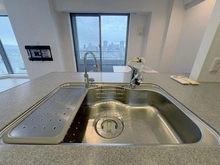 【大阪府/大阪市西区新町】大阪ひびきの街ザサンクタスタワー キッチン：シンク