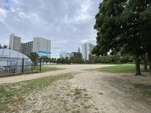 【大阪府/大阪市住之江区南港中】南港はなのまち住宅 37号棟 南港太陽のまち公園（現地より約120m）