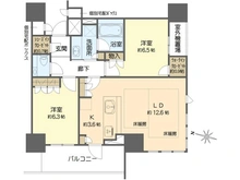 【大阪府/大阪市北区中津】ザ・パークハウス大阪梅田タワー 間取り図