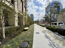 【大阪府/大阪市北区大深町】グラングリーン大阪 THE NORTH RESIDENCE 前面道路