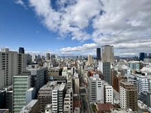 【大阪府/大阪市中央区常盤町】ブランズタワー谷町四丁目 眺望：スカイラウンジから