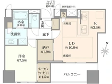 【大阪府/大阪市北区中津】ザ・パークハウス大阪梅田タワー 間取り図