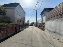 【兵庫県/西宮市上甲東園】アールヴェール上甲東園 前面道路