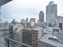 【大阪府/大阪市北区堂島】ブリリアタワー堂島 眺望：北側から