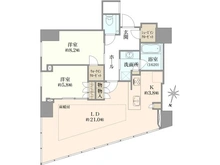 【大阪府/大阪市北区堂島】ブリリアタワー堂島 間取り図