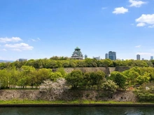 【大阪府/大阪市都島区片町】プラウド大阪城 眺望：バルコニーから撮影(ズームなし)