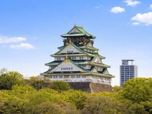 【大阪府/大阪市都島区片町】プラウド大阪城 眺望：バルコニーから撮影(ズームあり)