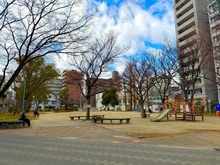 【大阪府/大阪市都島区片町】プラウド大阪城 東野田公園（現地より約640m）