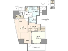 【大阪府/大阪市西区新町】ジオタワー新町 間取り図