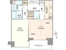 【大阪府/大阪市北区大深町】グラングリーン大阪ザ・ノースレジデンス 間取り図