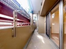 【大阪府/大阪市西区南堀江】エルザグレース堀江タワー バルコニー：※大規模修繕工事中