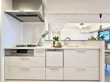 【大阪府/大阪市北区天神橋】キングマンション天神橋I キッチン：大規模修繕工事中
