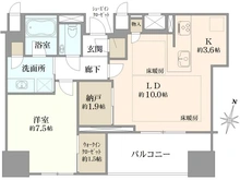 【大阪府/大阪市北区中津】ザ・パークハウス大阪梅田タワー 間取り図