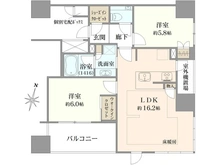 【大阪府/大阪市北区中津】ザ・パークハウス大阪梅田タワー 間取り図