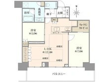 【大阪府/大阪市北区大淀南】グランドメゾン新梅田タワーTHE CLUB RESIDENCE 間取り図
