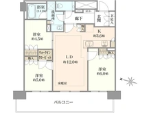 【大阪府/箕面市船場東】BrilliaTower箕面船場 TOP OF THE HILL 間取り図