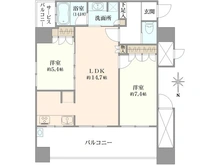 【大阪府/大阪市中央区淡路町】リーガルタワー大阪 間取り図