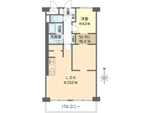 【大阪府/大阪市城東区新喜多】ネオコーポ京橋 間取り図