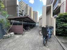 【大阪府/大阪市北区天満橋】ノア北天満 駐輪場