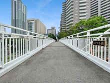 【大阪府/豊中市新千里西町】千里中央アインス 遊歩道（あすなろ橋）（現地より約63m）