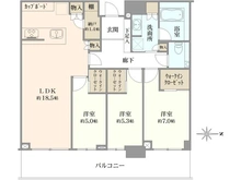 【大阪府/大阪市北区大淀南】グランドメゾン新梅田タワー　THE　CLUB　RESIDENCE 間取り図