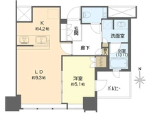 【大阪府/大阪市中央区谷町】ザ・ファインタワー大手前 間取り図