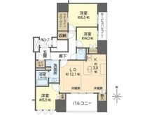 【大阪府/大阪市西区北堀江】グランドメゾン北堀江レジデンス 間取り図