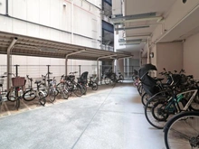 【大阪府/大阪市北区菅原町】イトーピア中之島パークサイド 駐輪場