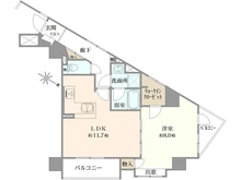 【大阪府/大阪市北区菅原町】イトーピア中之島パークサイド 間取り図