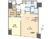 【大阪府/大阪市北区堂島】ブリリアタワー堂島 間取り図