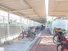 【大阪府/大阪市都島区御幸町】御幸第一コーポ 駐輪場