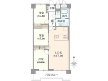 【大阪府/大阪市都島区御幸町】御幸第一コーポ 間取り図