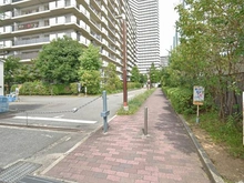 【大阪府/大阪市都島区友渕町】ベル・パークシティ画地II K棟 敷地内