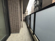 【大阪府/大阪市中央区東心斎橋】ブランズタワー・ウェリス心斎橋SOUTH バルコニー