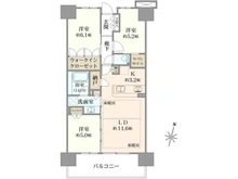 【大阪府/大阪市淀川区三津屋北】シティテラス神崎川駅前 シーズンズテラス 間取り図