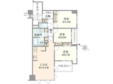 【大阪府/大阪市西区江戸堀】アーバンライフフォルムズ江戸堀 間取り図