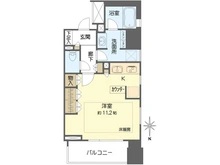 【大阪府/大阪市中央区谷町】シティハウス大手前 間取り図