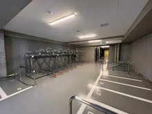 【大阪府/大阪市天王寺区上本町】メトライズタワー大阪上本町 駐輪場