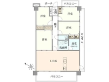 【大阪府/大阪市西淀川区歌島】ユニハイム塚本 間取り図