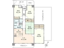 【大阪府/大阪市西淀川区大和田】キングマンション姫島V 間取り図