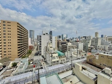 【大阪府/大阪市北区天神橋】ノーブル南森町 眺望：※広角レンズにて撮影