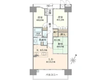 【大阪府/大阪市北区長柄東】 ours(アワーズ) 間取り図