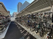 【大阪府/大阪市福島区海老江】ジオ福島野田The Marks 駐輪場