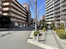【大阪府/大阪市北区中津】パークホームズノースゲートスクエア 前面道路