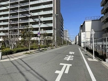 【大阪府/大阪市北区中津】パークホームズノースゲートスクエア 前面道路
