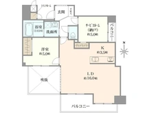【大阪府/大阪市中央区谷町】エステムコート谷町六丁目IIアクティーネ 間取り図