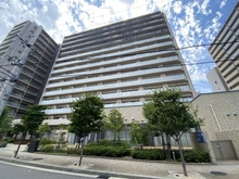 【大阪府/大阪市都島区中野町】サンフォーリーフタウン桜ノ宮 サンミットコート 外観