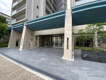 【大阪府/大阪市都島区中野町】サンフォーリーフタウン桜ノ宮 サンミットコート エントランス