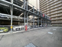 【大阪府/大阪市都島区中野町】サンフォーリーフタウン桜ノ宮 サンミットコート 駐車場